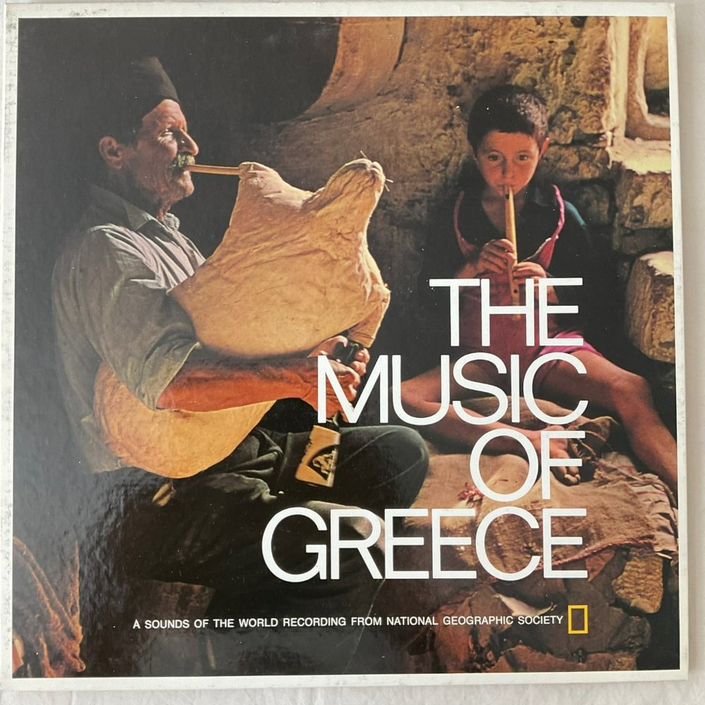 The Music of Greece: National Geographic Society Vintage Vinyl Record